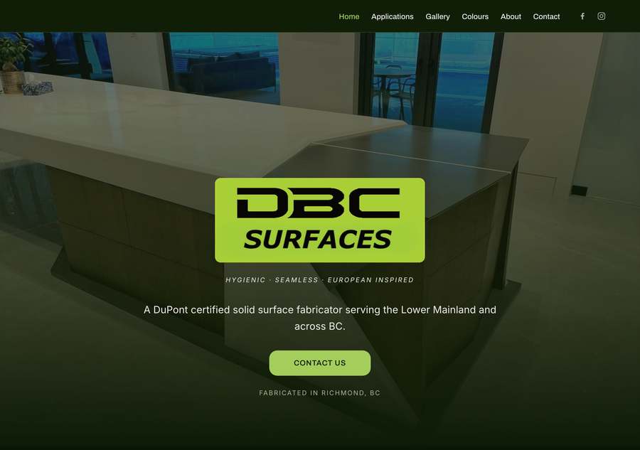 DBC Surfaces new website